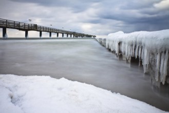 The Baltic Sea coast in Wustrow (Fischland-Darß)
