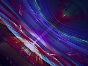 Abstract science fiction or future technology theme background - computer-generated 3d illustration