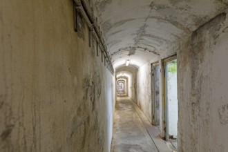 Air-raid shelters on the island of Helgoland, Schleswig-Holstein, Germany