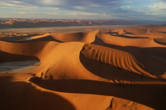 Africa, Namibia, Sand dunes of Sossusvlei, Structures
