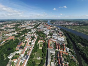 Cityscape photo of Frankfurt Oder, Germany on Poland border