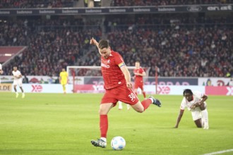 Christian Günter (SC Freiburg) at the match of the 1st FBL: 24-25: 25th Sptg. SC Freiburg - RB