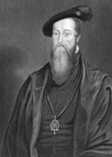 Thomas Seymour, 1st Baron Seymour of Sudeley (1508-1549) on engraving from 1838. English politician