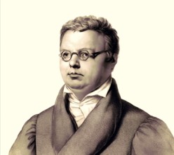 Friedrich Arnold Brockhaus, 1772 – 1823, German encyclopedia publisher and editor, digitally
