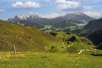 View from the Kitzbüheler Horn in Austria