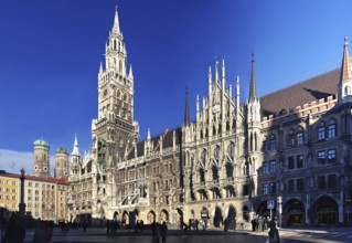 Munich Marienplatz, Bavarian, Germany