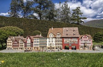 The main street, or Hauptgasse, with colourful houses is a unique sight. Nr.45