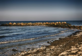 Heidkate beach near Laboe, Schleswig Holstein