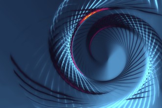Colorful spiral lines background pattern
