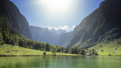 An image of the beautiful Koenigssee in Bavaria Germany