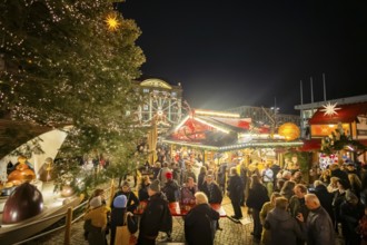 The Dresden Striezelmarkt is a Christmas market in Dresden. It has been held in Advent since 1434,