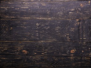 Brown wooden background made of old planks