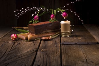 Chocolate cappuccino cake