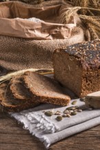 Homemade whole wheat bread