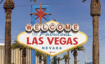 A picture of the Welcome to Fabulous Las Vegas sign