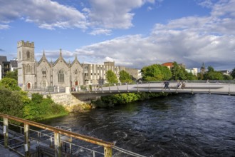 Deconsecrated Convent of Mercy Corrib River, Newtownsmith and Galway, Ireland, United Kingdom