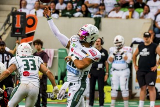 German Football League, Game: Schwäbisch Hall Unicorns, Saarland Hurricanes in the Optima Sportpark