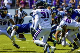 European League of Football/ Game : Frankfurt Galaxy -Stuttgart Surge July . 10. 2022