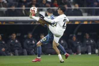 Football, Europa League, round of 16 second leg, 2024/2025, Eintracht Frankfurt vs. Ajax Amsterdam,