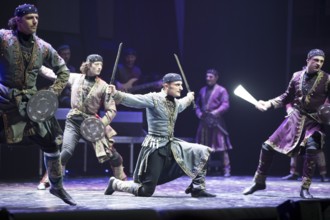 Belarus, the city of Gomel, 23.03.2017. Concert of Georgian National Ballet Sukhishvili