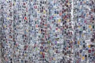 'The Parthenon of Books' by the Argentinian conceptual artist Marta Minujin, banned books,