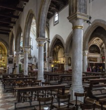 Italy Venice Church of San Giovanni in Bragora -264 Interior facing south-east contemporary