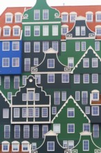 ZAANSTAD, NETHERLANDS, NOVEMBER 13, 2016: Typical facade of the Inntel hotel, opened in 2010. It is