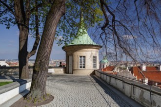 View from Garden of Paradise near Prague Castle - HDR Photo
