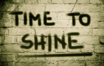 Time To Shine Concept