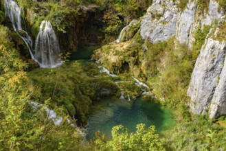 Sastavci Waterfalls in Plitvice Lakes National Park (Plitvi?ka Jezera), Croatia