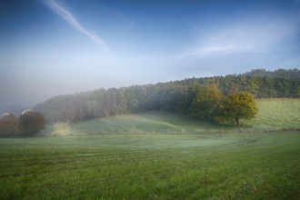 Autumn landscape in central Germany