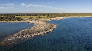 Punta de S Illot den Curt, nature reserve, Santanyi, Majorca, Balearic Islands, Spain