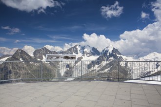 Mountain view from Piz Corvatsch (St. Moritz, Switzerland)