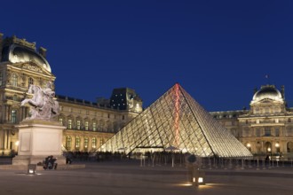 Louvre museum, Paris, Ile-de-france, France