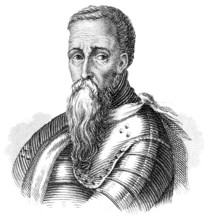 Portrait of Don Fernando Álvarez de Toledo y Pimentel, 3rd Duke of Alba, 1507 - 1582, a Spanish