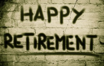 Happy Retirement Concept