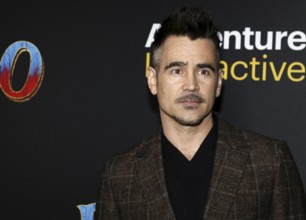 Colin Farrell at the World premiere of 'Dumbo' held at the El Capitan Theatre in Hollywood, USA on