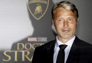 Mads Mikkelsen at the World premiere of 'Doctor Strange' held at the El Capitan Theatre in