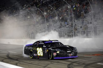 NASCAR Xfinity Series driver, ARIC ALMIROLA wins the DUDE Wipes 250 in Martinsville, VA, USA