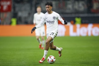 Football, Europa League, Round of 16 second leg, 2024/2025, Eintracht Frankfurt vs. Ajax Amsterdam,