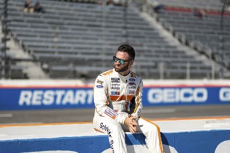 NASCAR Cup Series driver, COREY LAJOIE (51) of Concord, NC, prepares to practice for the Xfinity
