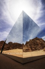 Maraya Concert Hall by the Gioforma architectural group, Al Ula, Kingdom of Saudi Arabia