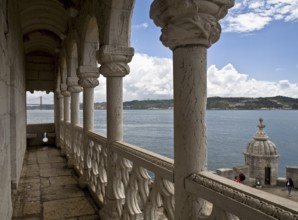 View from the loggia over the Rio Tejo