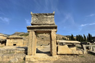 Ruined city of Hierapolis in Turkey