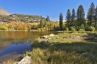 Very beautiful lake about the city of Bishop in California