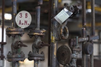 Details of an old abandoned factory