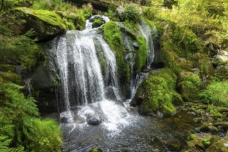 An image of the waterfall at Triberg in the black forest area Germany