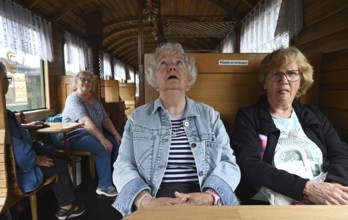 DEU, Germany, Sellin (Rügen) : The Workers' Welfare Organisation (AWO) has designed a trip to Rügen