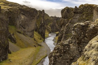 Fjaðrárgljúfur, Katla volcanic area, south coast, Iceland