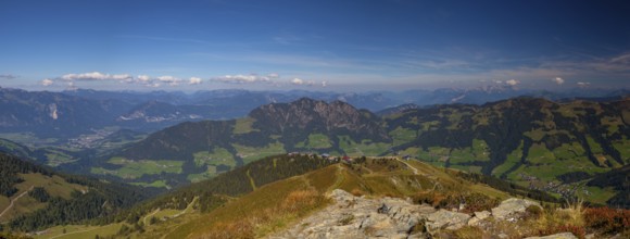 Mountain view .The Alpbachtal is a valley in Tyrol, Austria.One of the most diverse skiing areas in